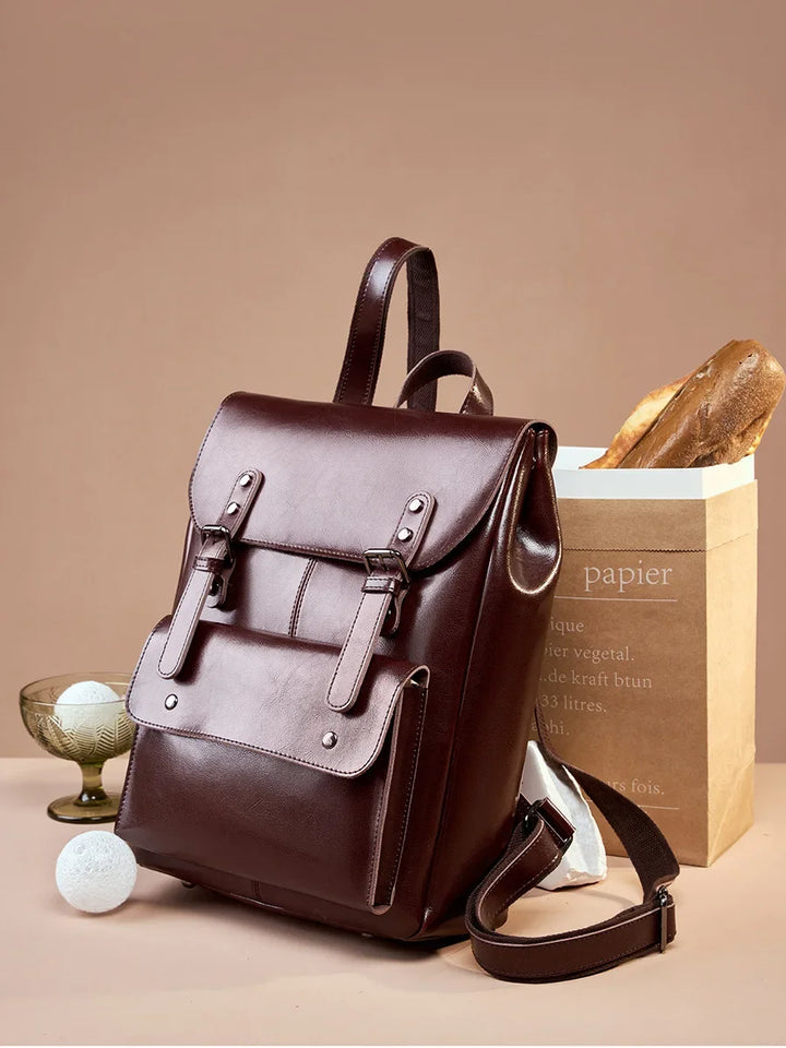 Camden Leather Backpack