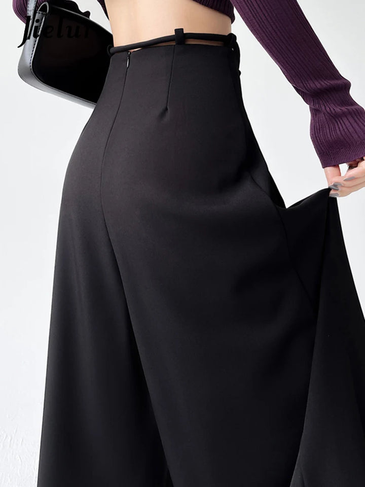 Pieghetta Pleated Wide-Leg Trousers