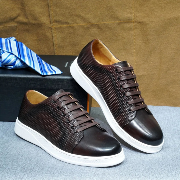 Lombardi Italian Leather Sneakers