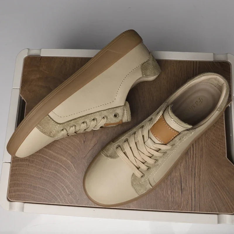 Italian Leather Sneakers