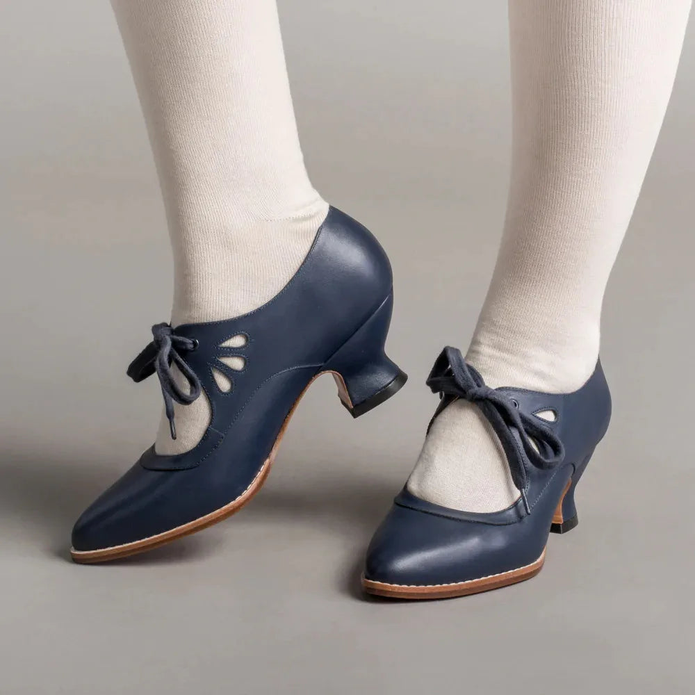Hollow Harley Leather Heels