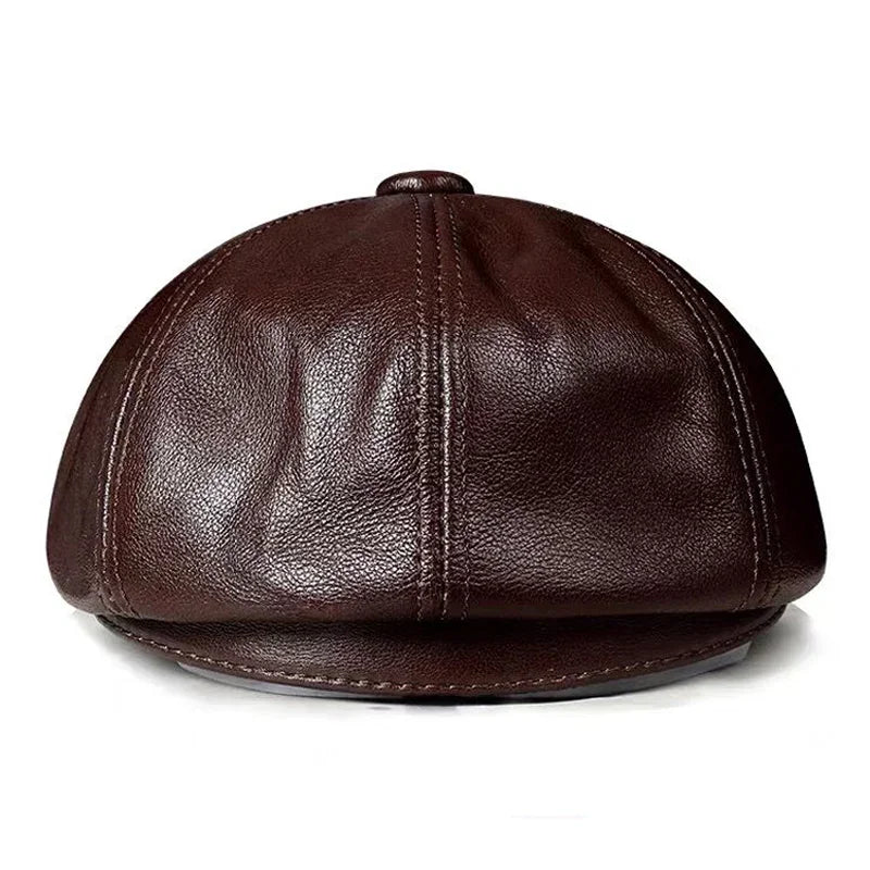 Briarwood Leather Cap