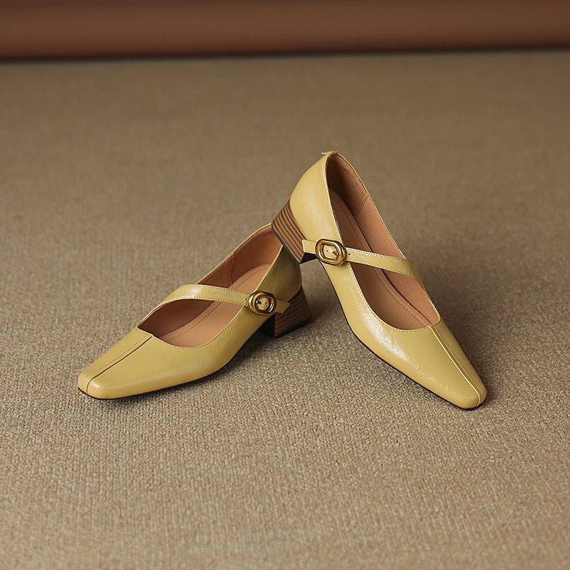 Colette Leather Mary Janes