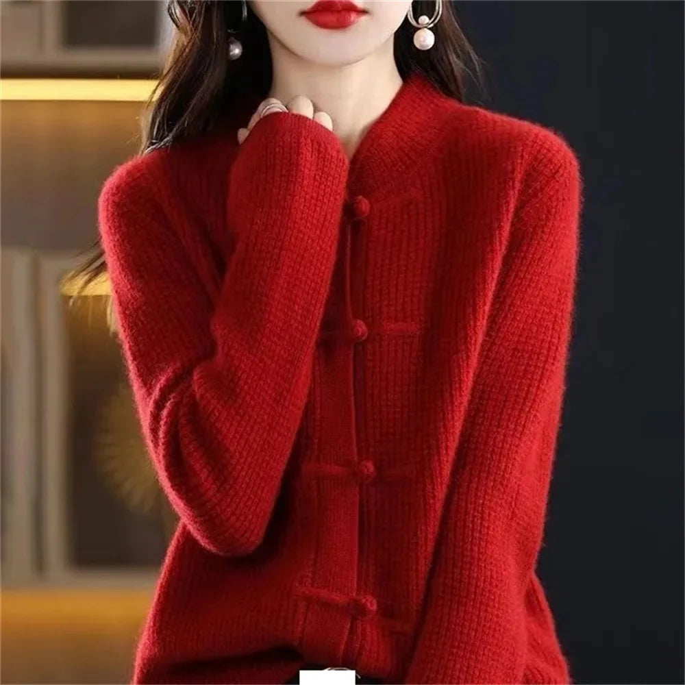 Saffron Heritage Knit Cardigan