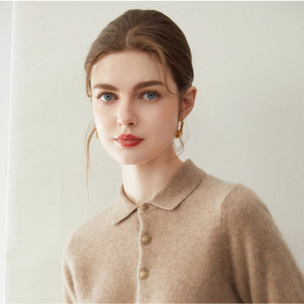 Claudette Cashmere Polo