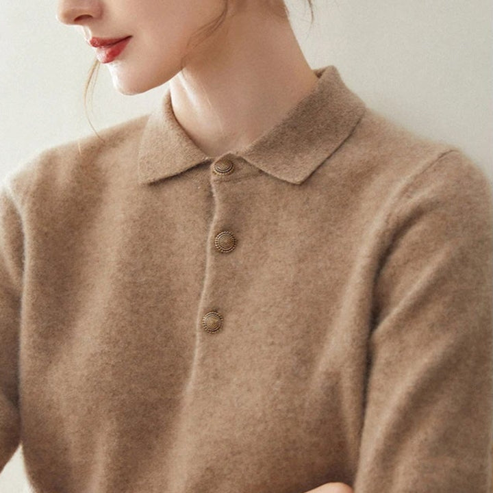 Claudette Cashmere Polo