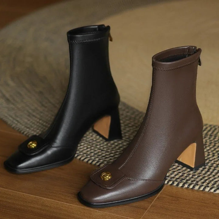 Camellia Crest Boots