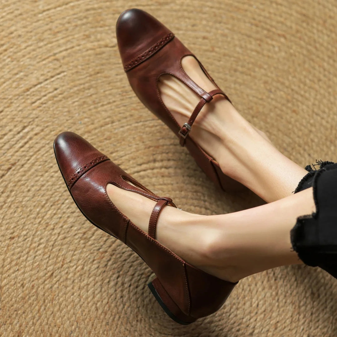Belgrave Handmade Leather Flats