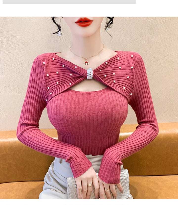 Monroe Pearl Knot Top