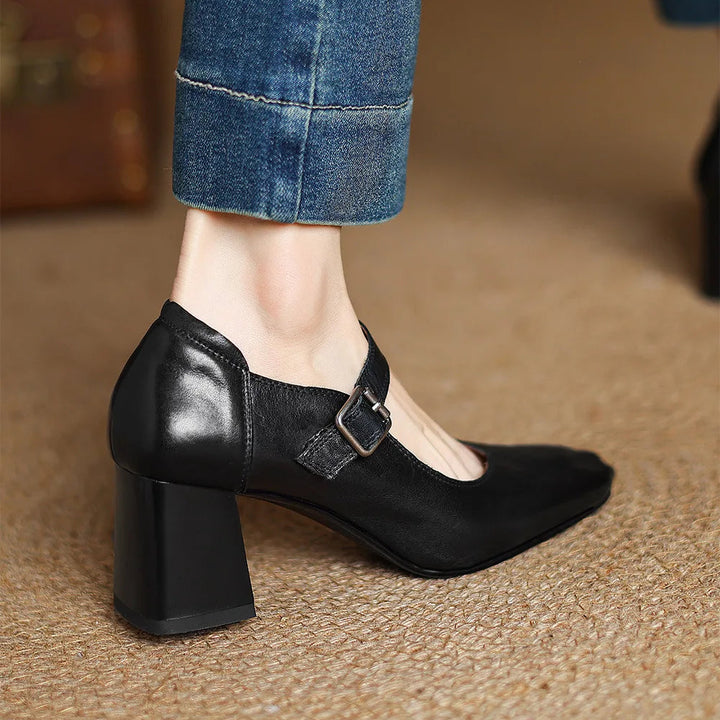 Montera Leather Heels