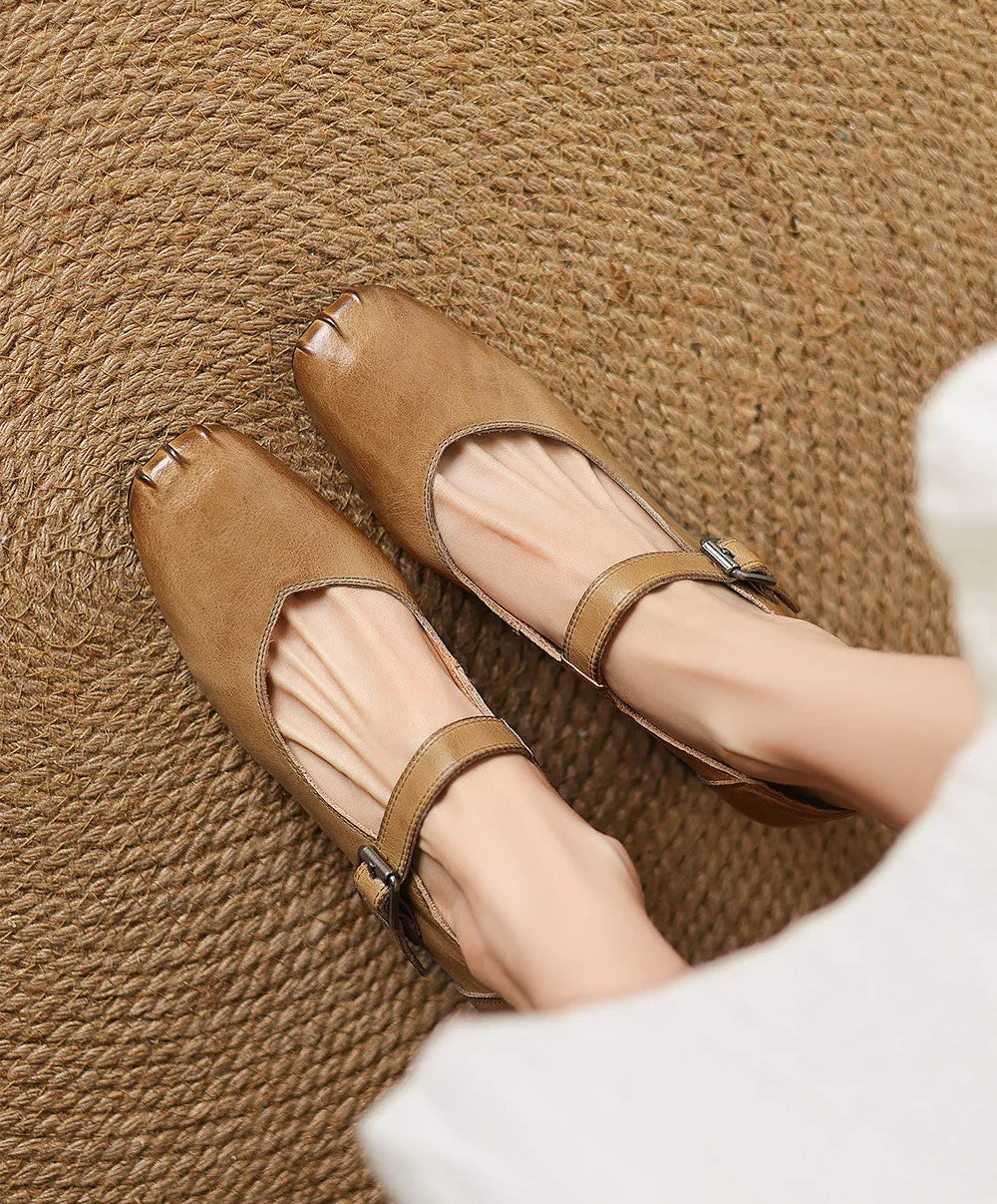 Montera Leather Heels