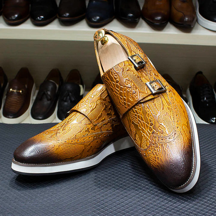 Serpente Monk Strap Brogues