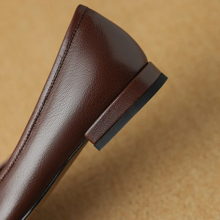 Alto Leather Flats