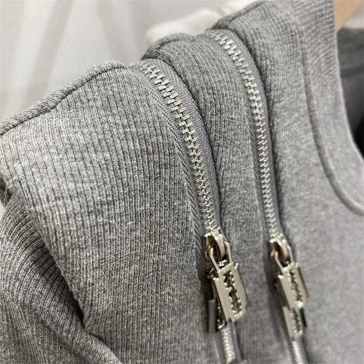 Vesper Zip Knit Top