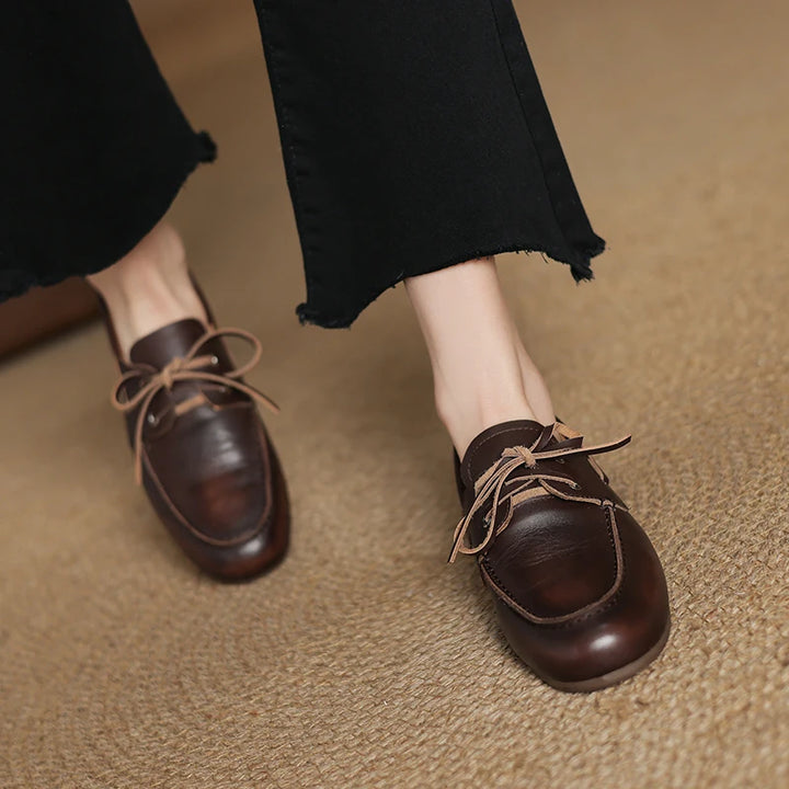 Maribel Leather Loafers