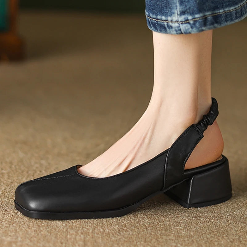 Renata Square Slingbacks