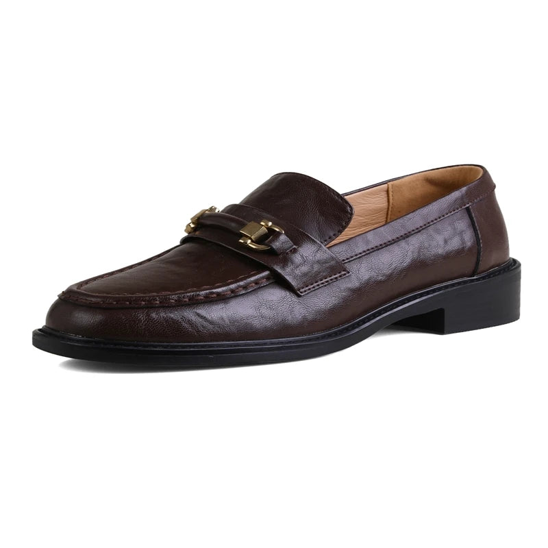 Orlena Leather Loafers