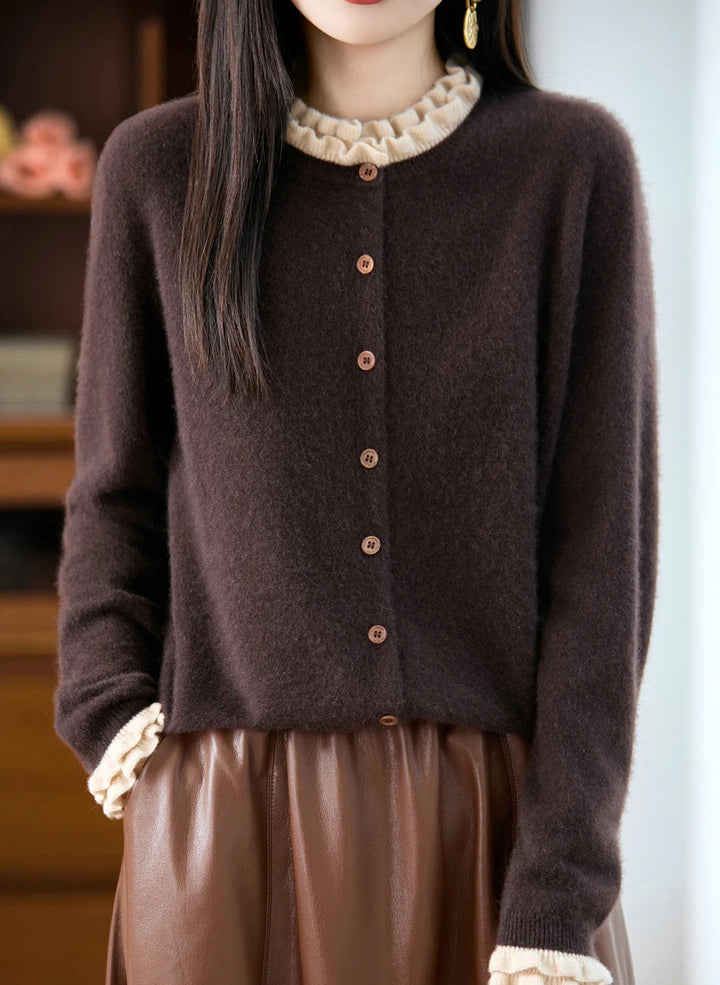 Rosewood Merino Cardigan