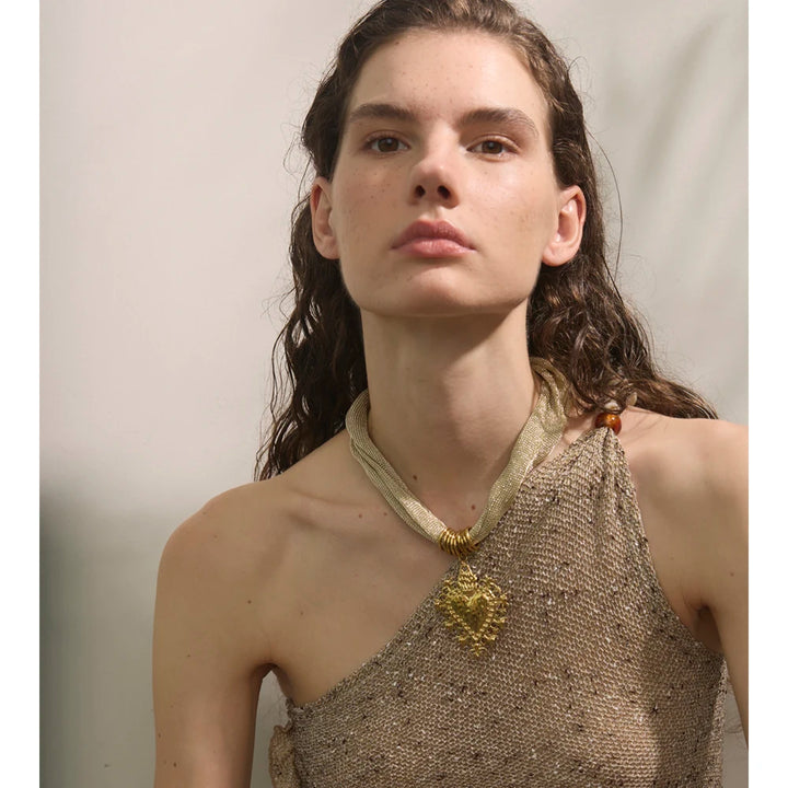 Aurelia Woven Chain Necklace