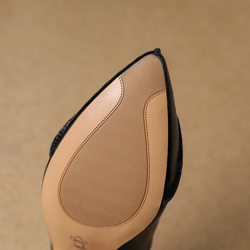 Vexa Leather Heels