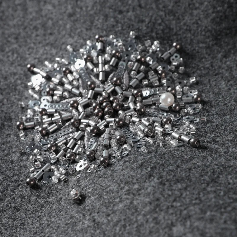 Snowflake Wool Statement Jacket