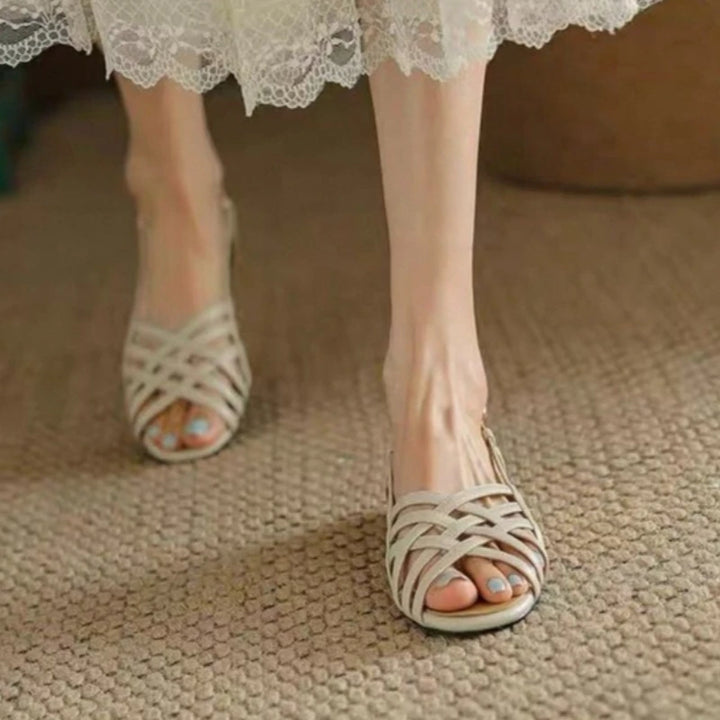 Tressa Woven Flat Sandals