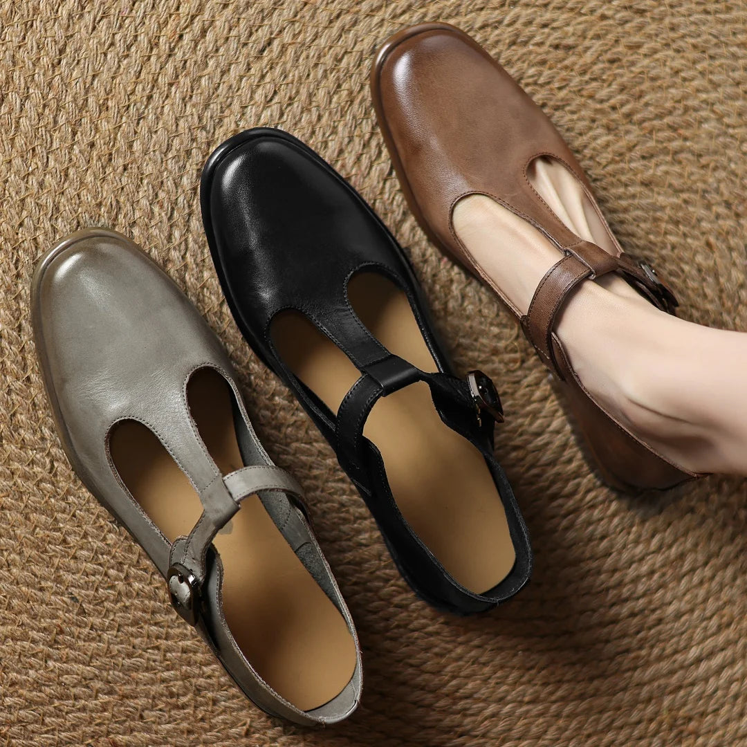Vellaro T-Strap Flats