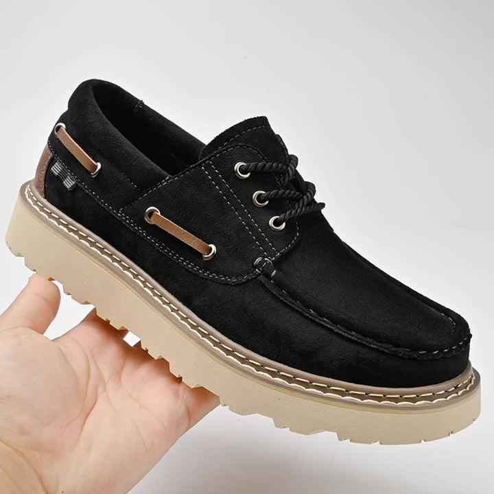 Mercer Leather Moc Oxfords