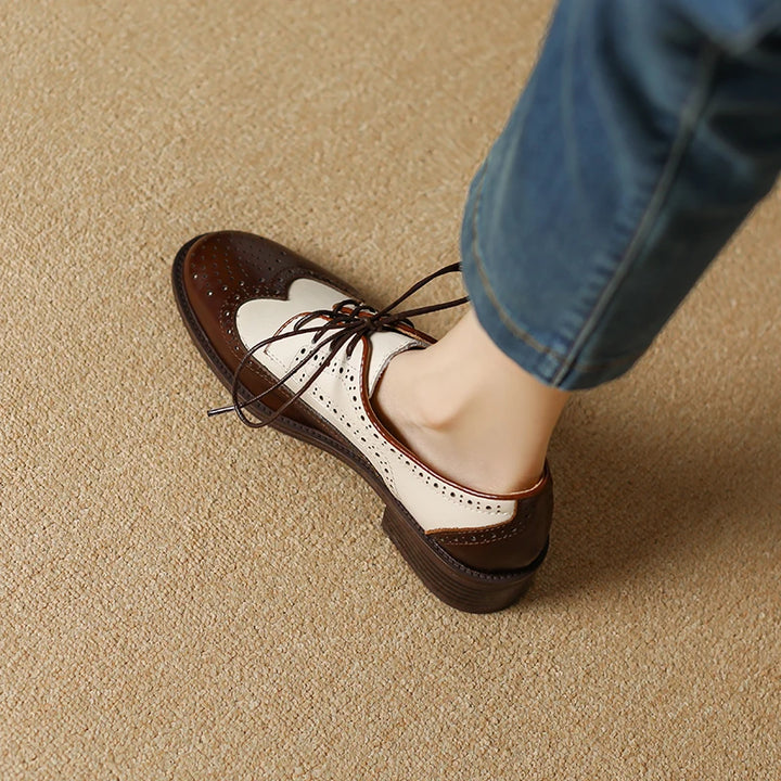 Odette Two-Tone Oxfords