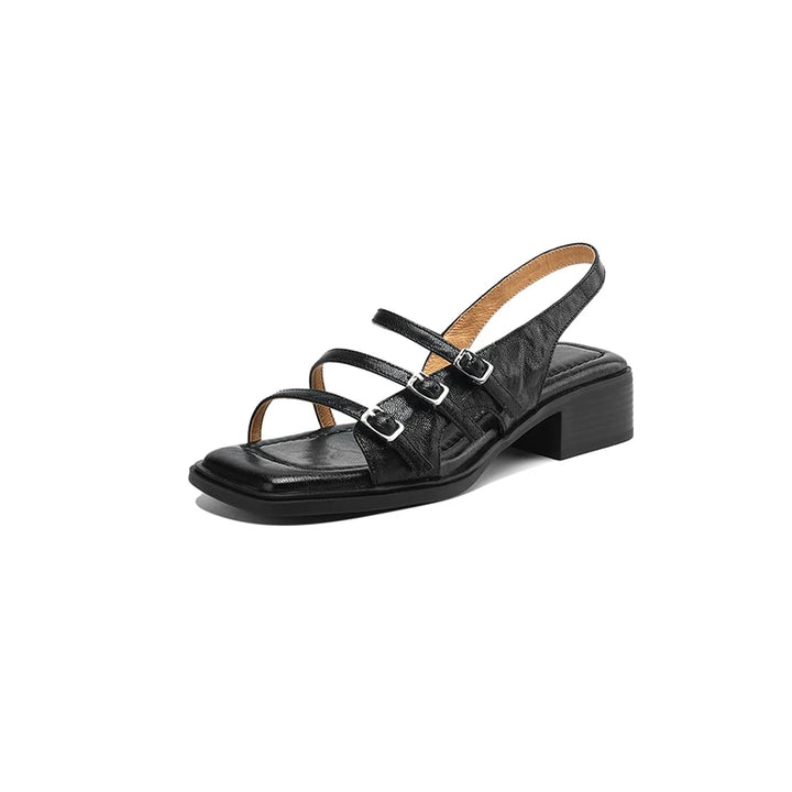 Brielle Buckle Slingbacks