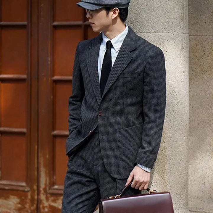 Grant Mercer Houndstooth Blazer