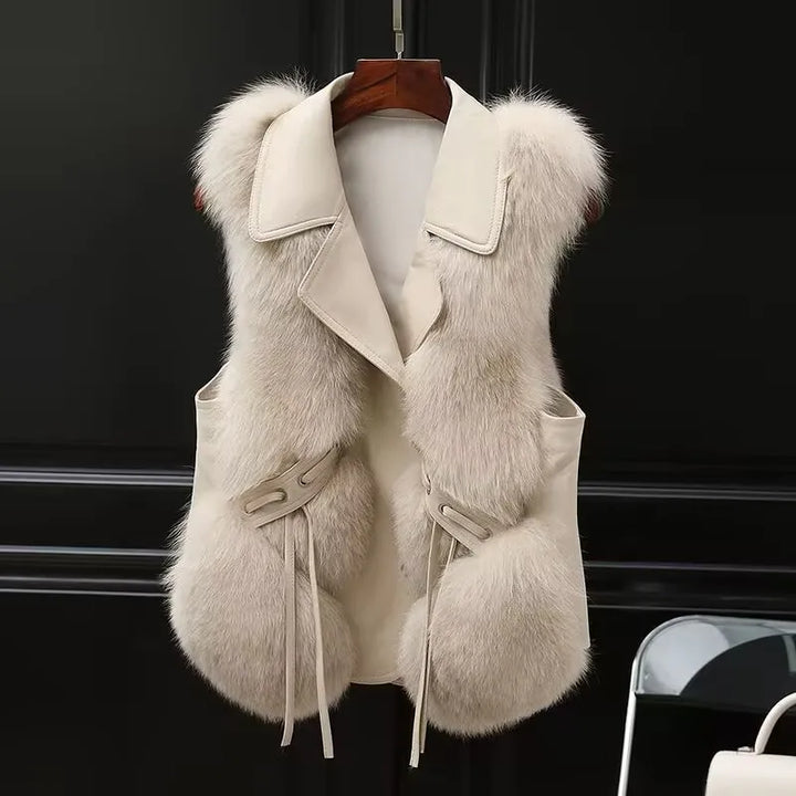 Laurent Faux Fur Vest