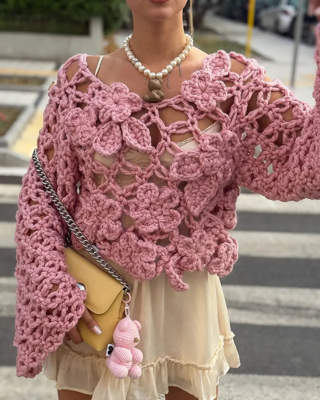 Rosetta Crochet Top