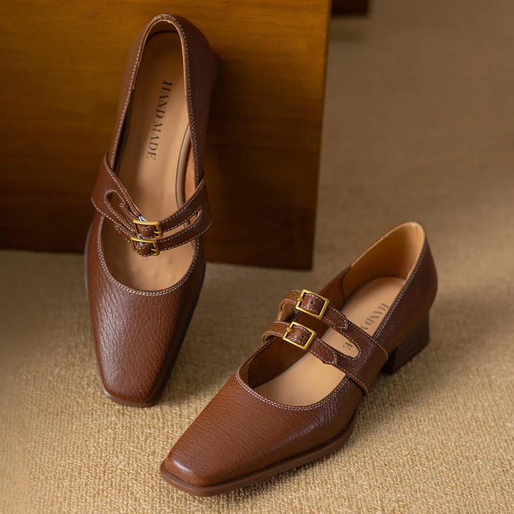 Firenze Dual Buckle Shoes