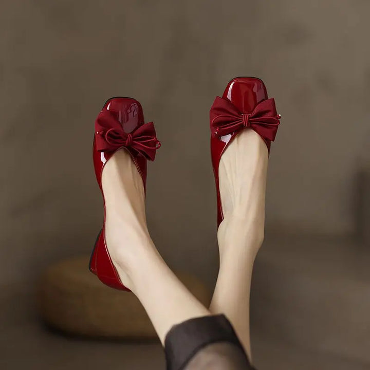 Coquette Bow Flats