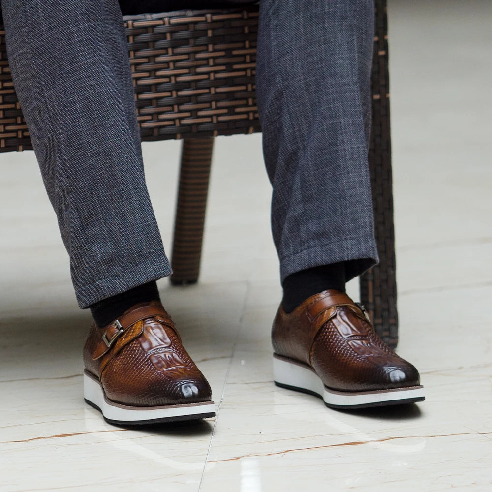 Giancarlo Monk Strap Shoes