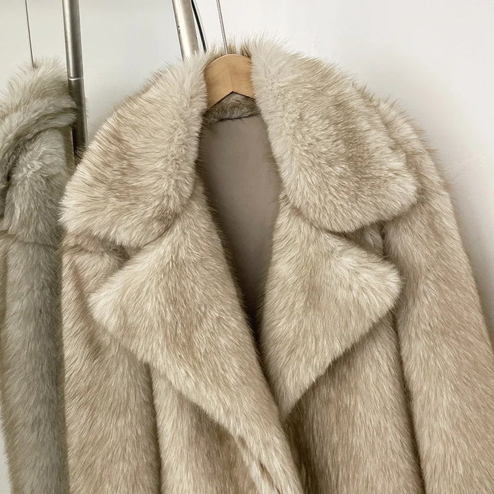 Ivana Faux Fur Coat