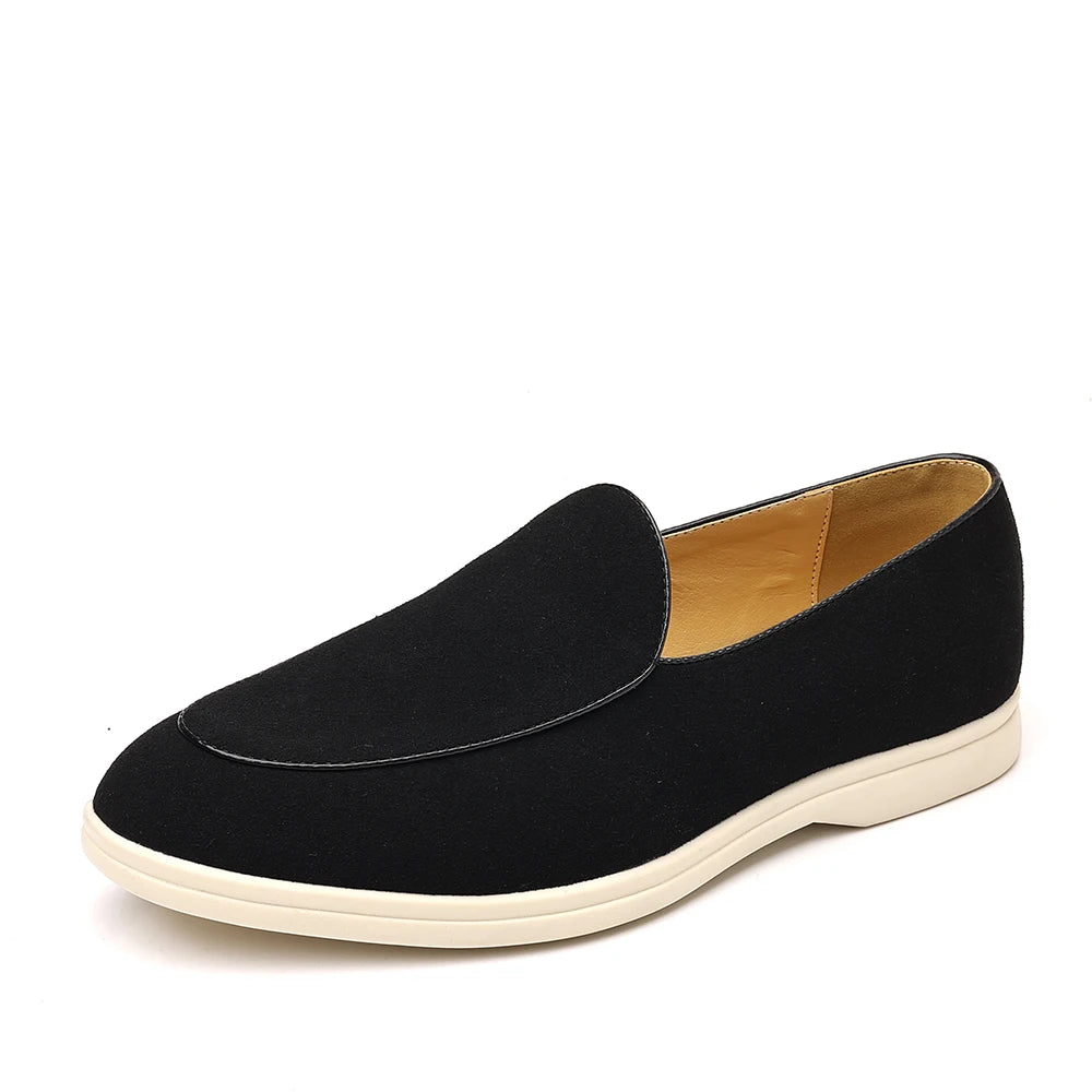 Armano Suede Slip Ons