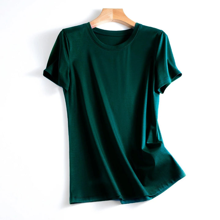 Mila Mulberry Silk Tee