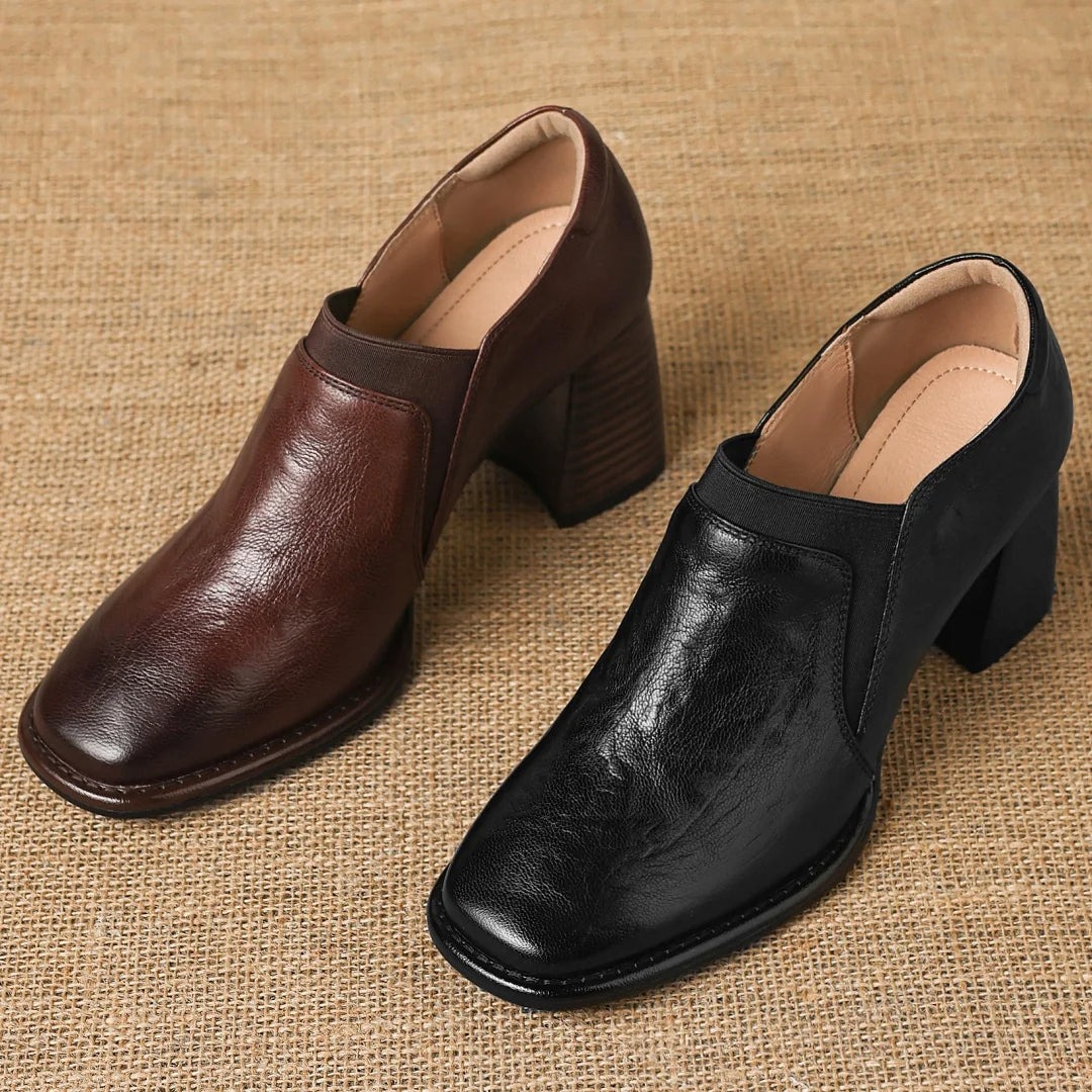 Montevita Leather Pumps