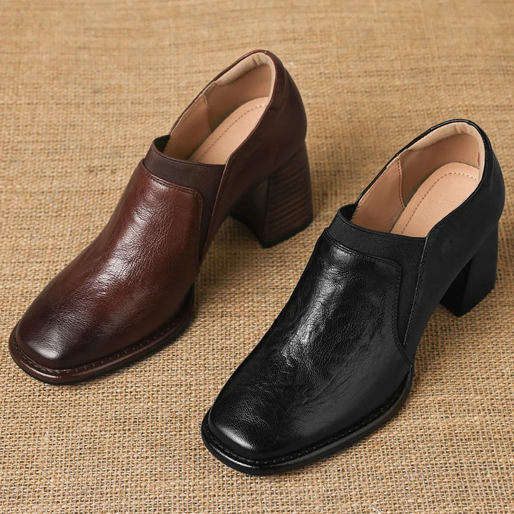 Montevita Leather Pumps