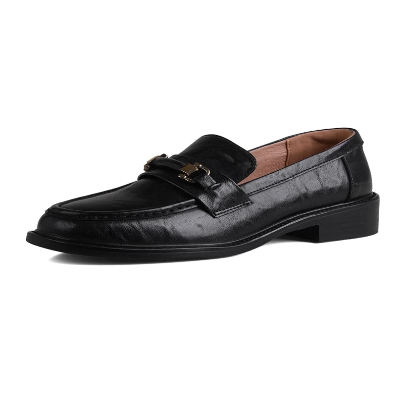 Orlena Leather Loafers