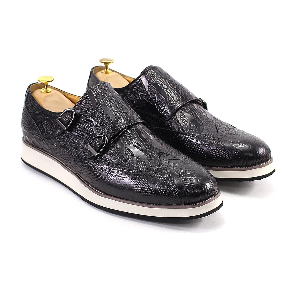 Serpente Monk Strap Brogues
