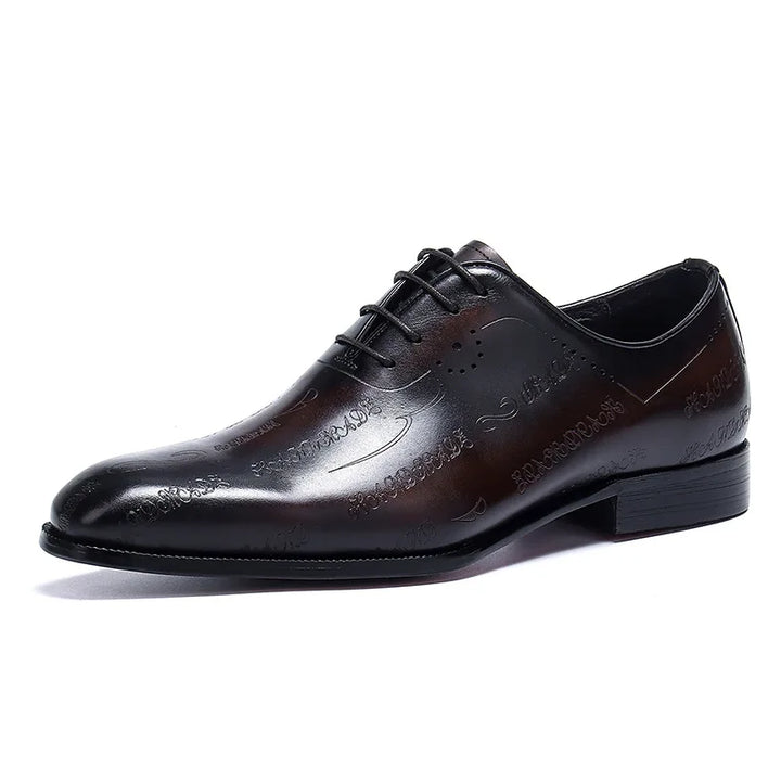 Pergamena Engraved Oxford Shoes