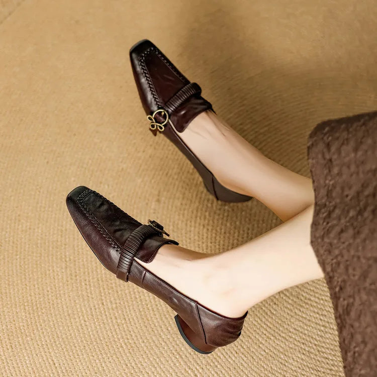 Contessa Leather Flats