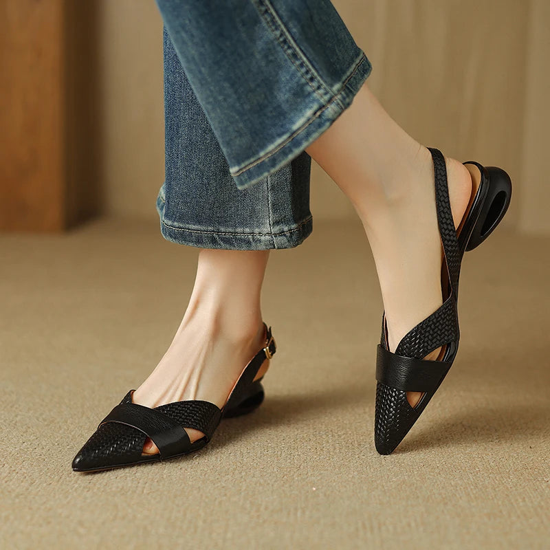 Carina Fretwork Slingbacks