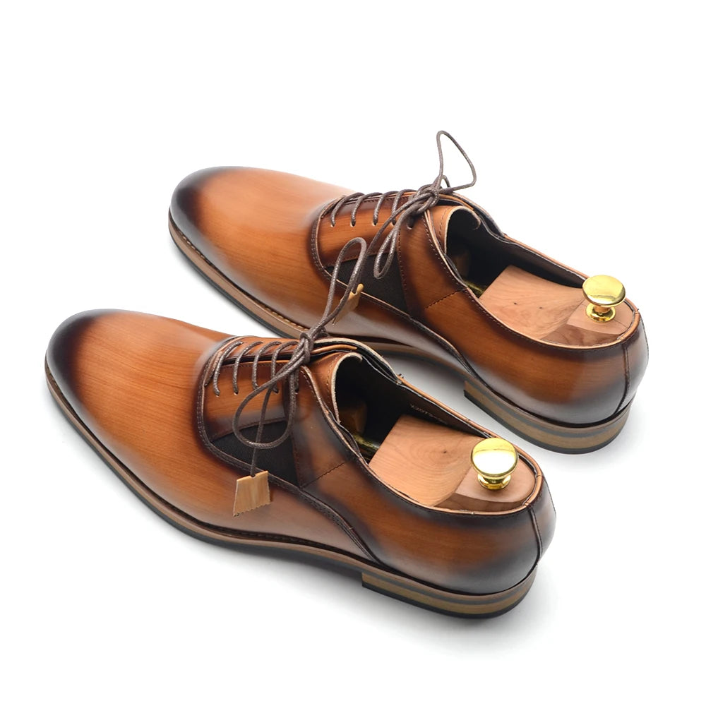 Valente Burnished Oxfords