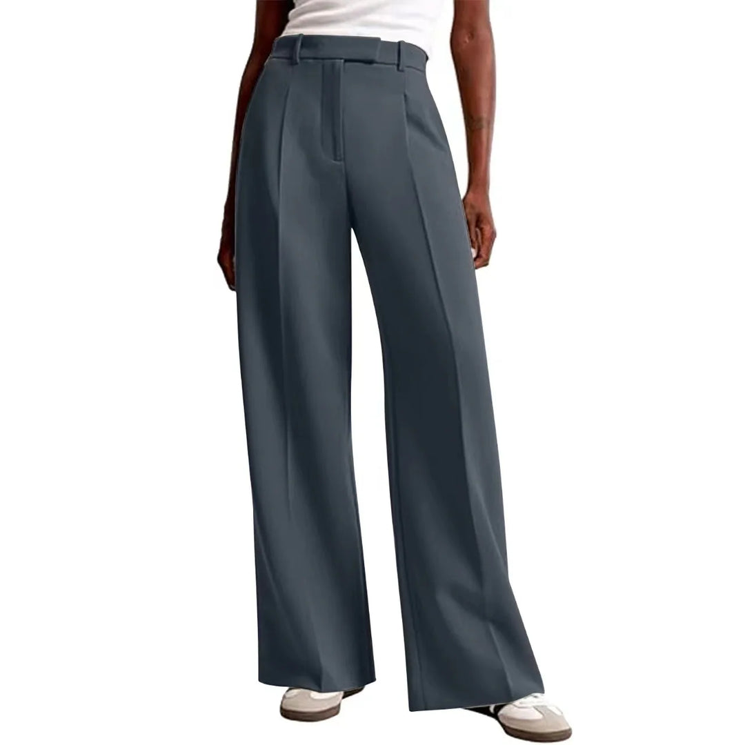 Pieghetta Pleated Wide-Leg Trousers