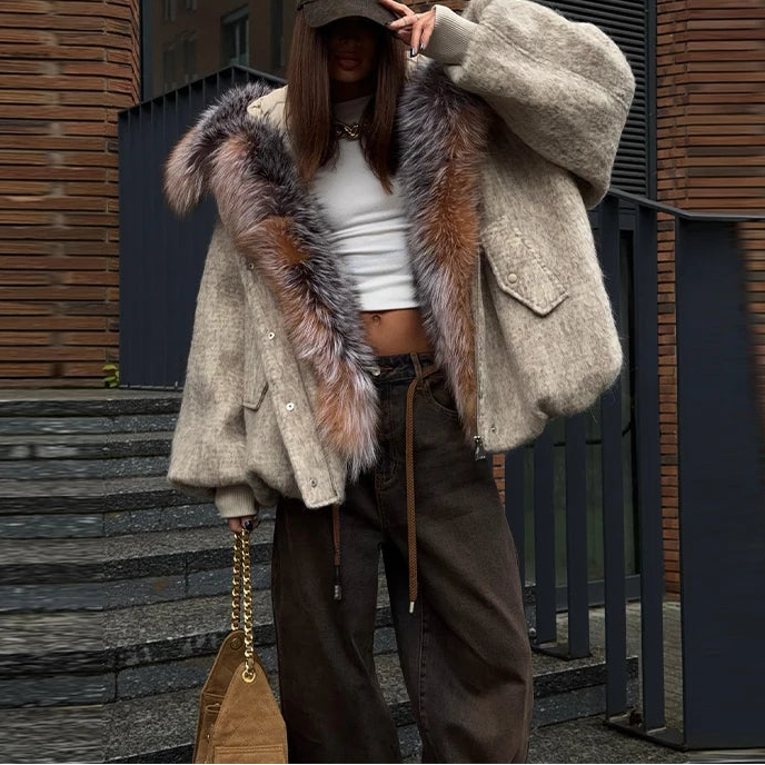 Valkyrie Fox Trim Jacket