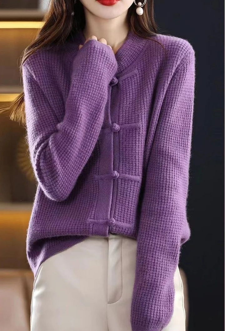 Saffron Heritage Knit Cardigan